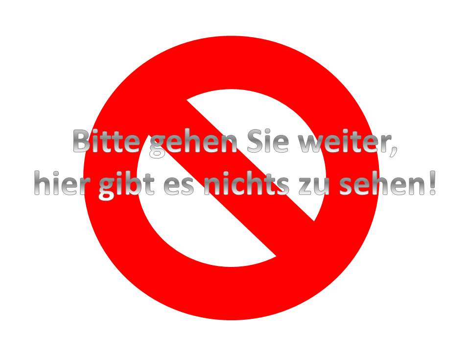 Bitte gehen Sie weiter, hier gibt es nichts zu sehen!